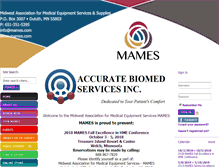 Tablet Screenshot of mames.com